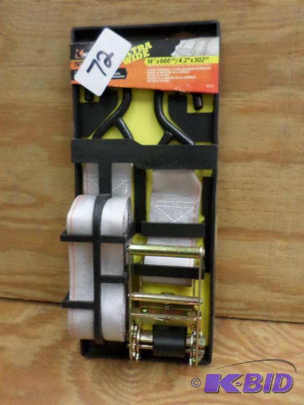 (1) New Keeper 14ft 666# Ratchet Strap...