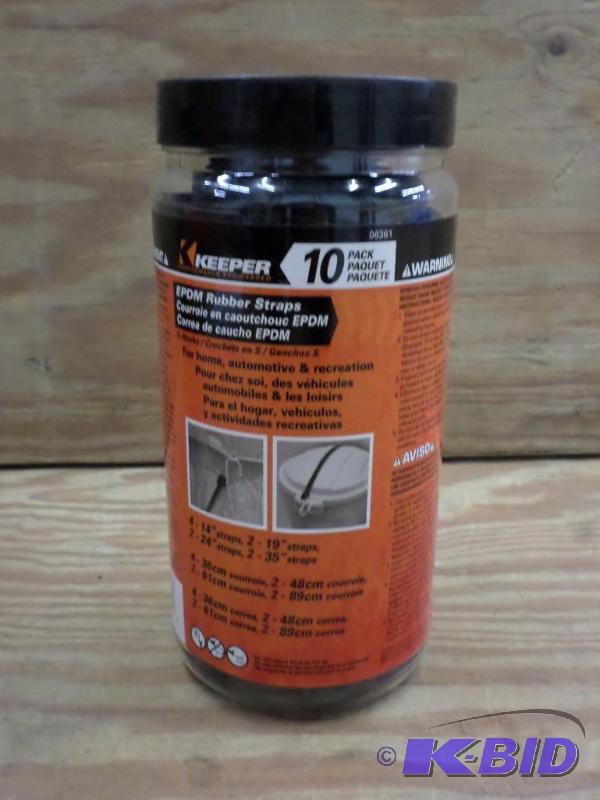 New Keeper 10-Pack Of Assorted Length Rubber ...