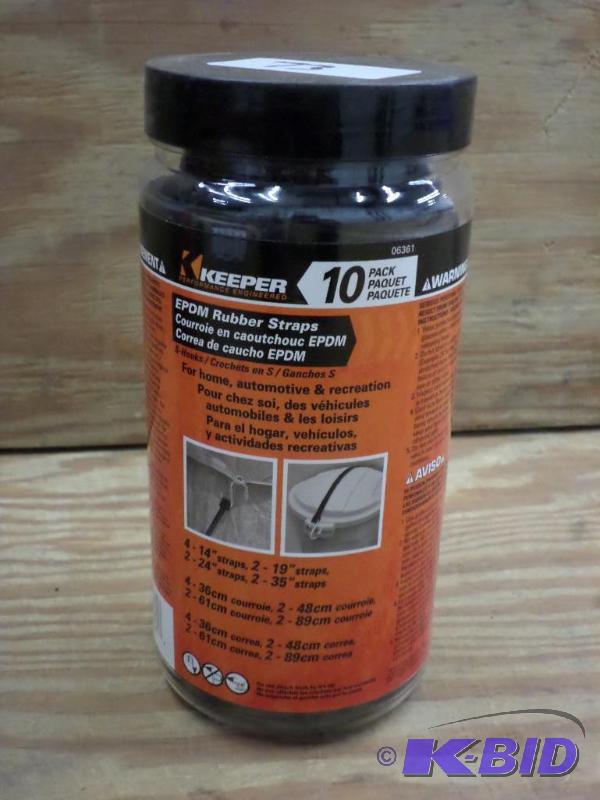 New Keeper 10-Pack Of Assorted Length Rubber ...