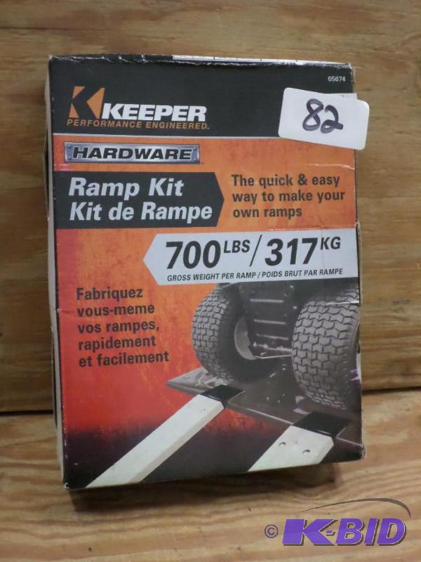 New Keeper 700# Utility Ramp Kit, No Boards I...