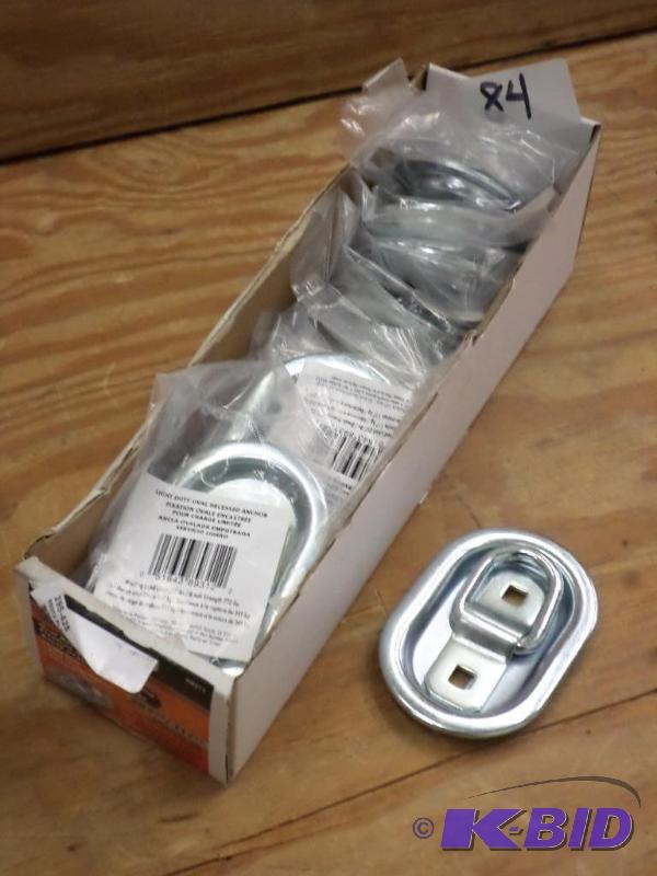 Box Of New 257# Recessed Oval Anchors...