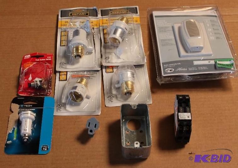 10 Item Lot A Variety of Electrical Parts