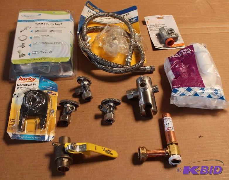 11 Item Lot A Variety Plumbing Parts