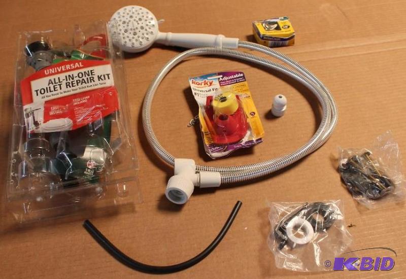 8 Item Lot A Variety of Plumbing Parts
