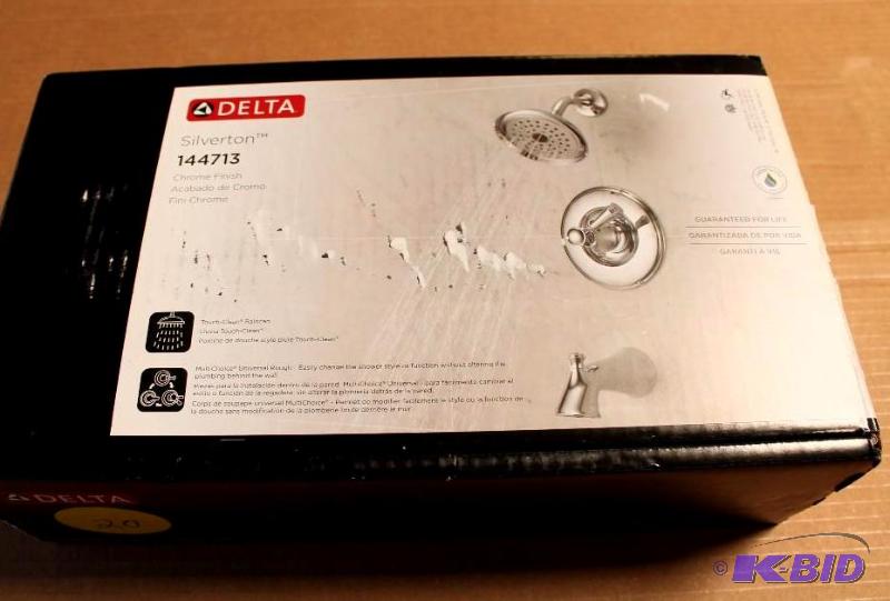 Delta TubShower Faucet, Showerhead, Valve Control