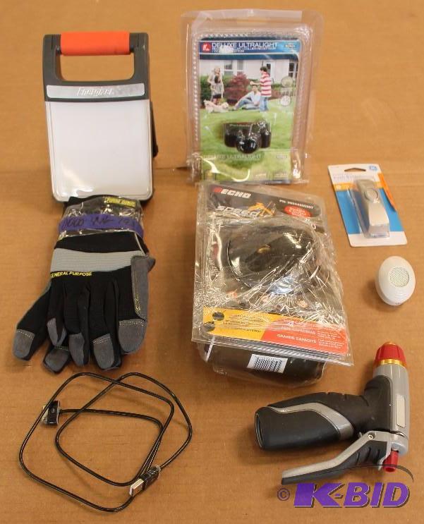 8 Item Lot Pet Safety Items and gardening lot