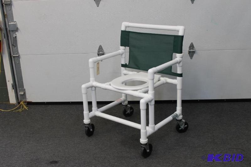 Extra-Wide Shower Commode Chair