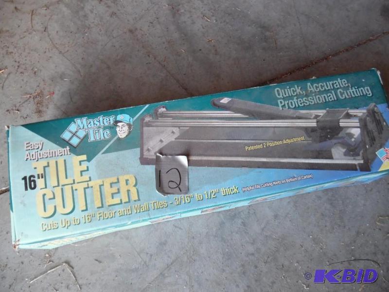 Tile Cutter