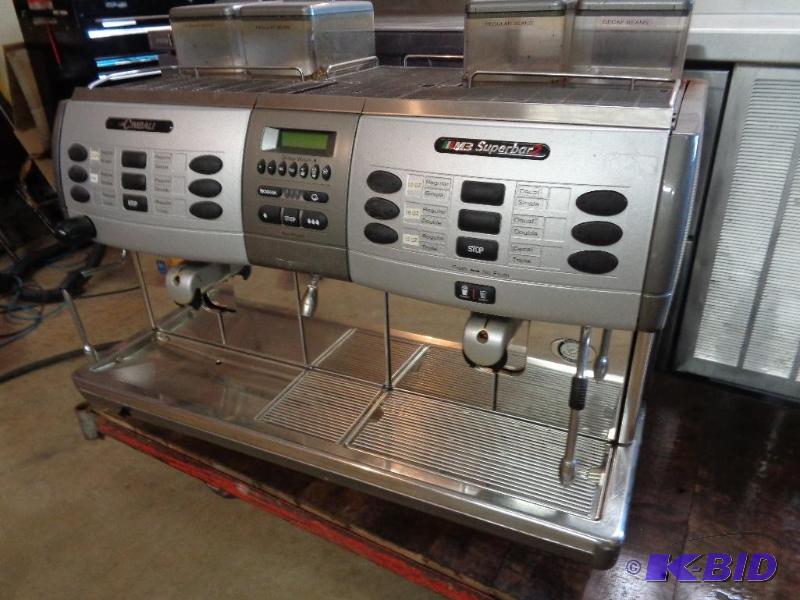 lot 1 image: LaCimbali Double Espresso Machine