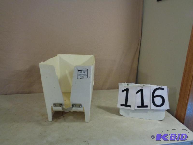 lot 116 image: Silver King Milk Crate. Part 63344. Needs cle...
