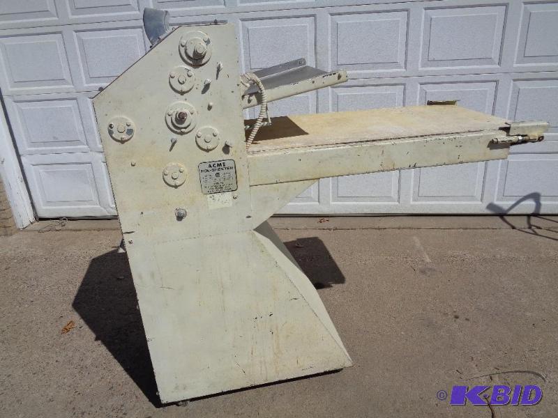 lot 2 image: Acme Dough Roller  Sheeter