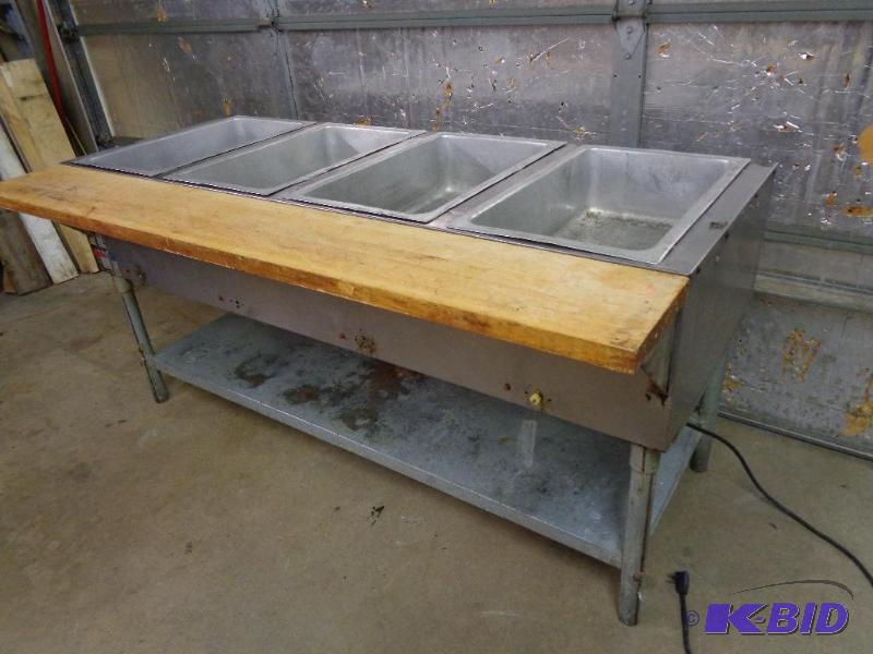 lot 22 image: 4 Well Warmer  Buffet