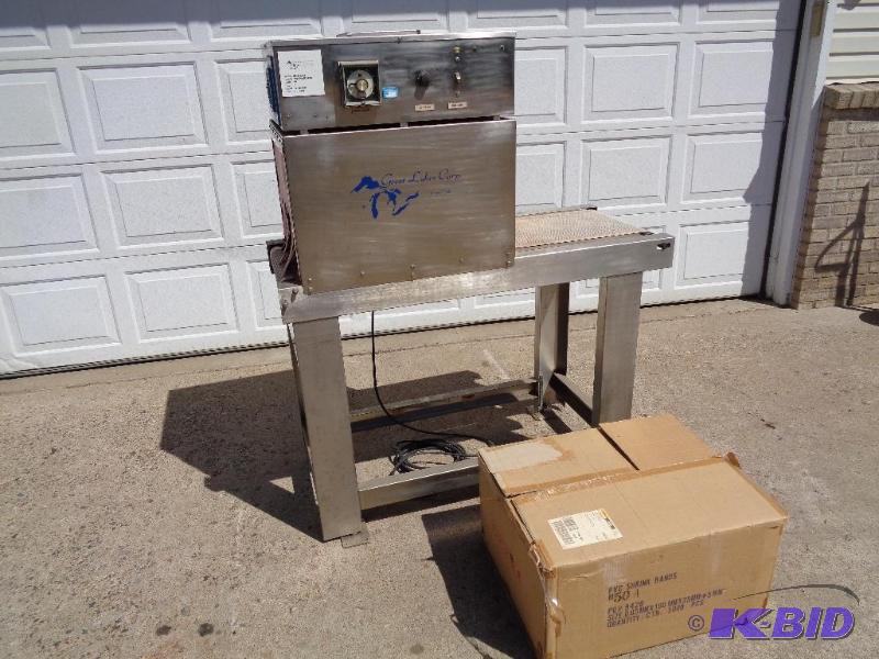 lot 32 image: Heated Dryer  Heat Seal Tunnel