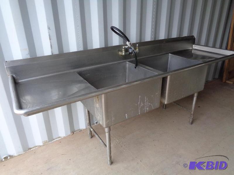 lot 4 image: 2 Basin Sink 103 Stainless