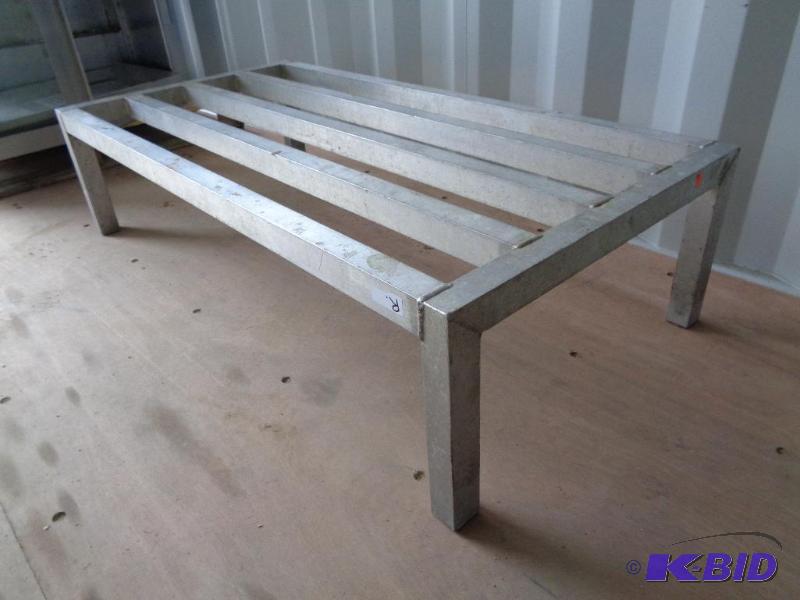lot 51 image: Aluminum Dunnage Rack
