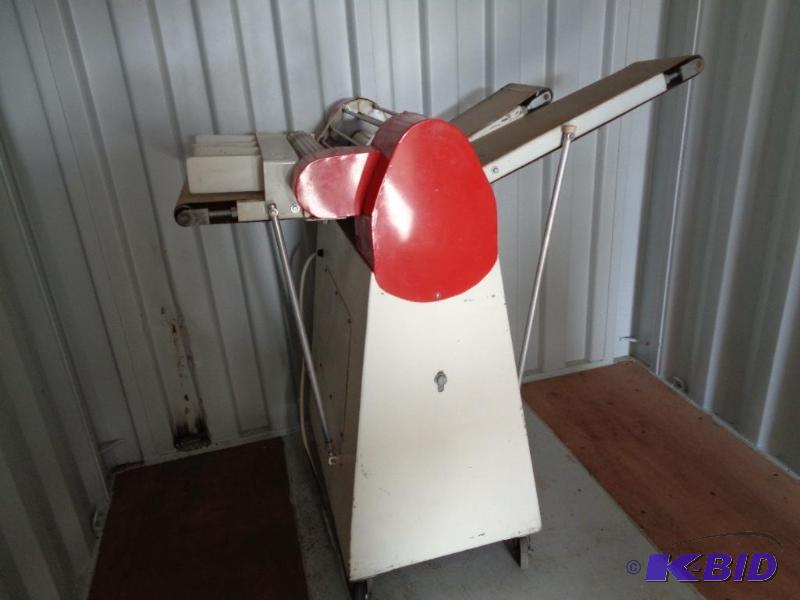 lot 7 image: Dough Sheeter on wheels