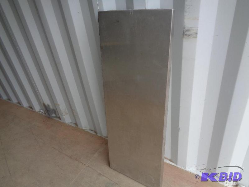 lot 76B image: Stainless Steel Shelf