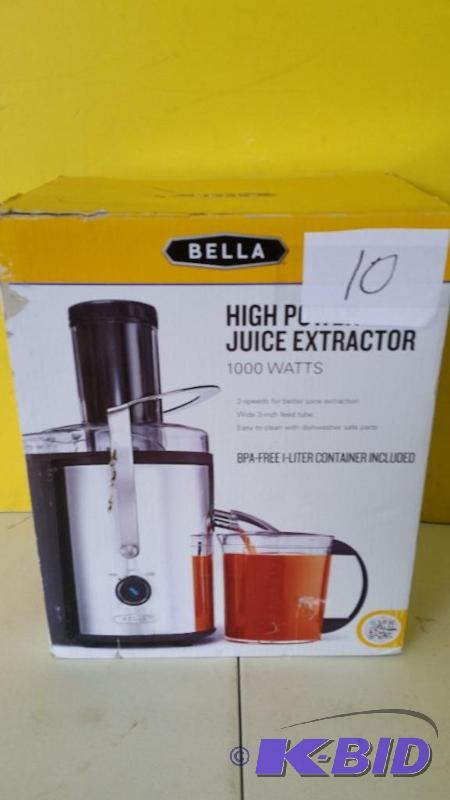 lot 10 image: High Power Juice Extractor