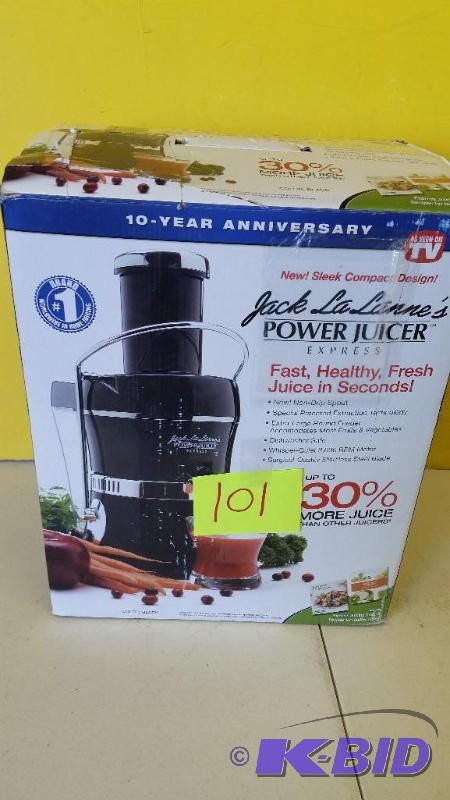 lot 101 image: Jack LaLannes Power Juicer