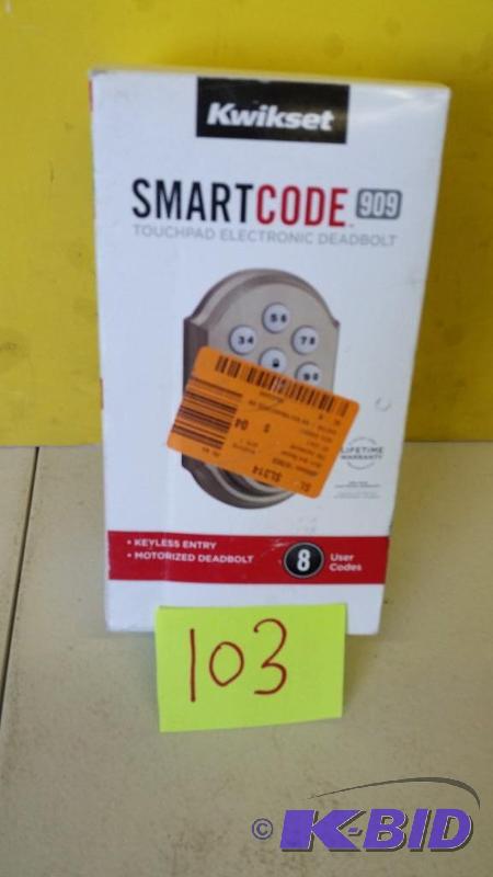 lot 103 image: Kwikset Door Entry Key Less