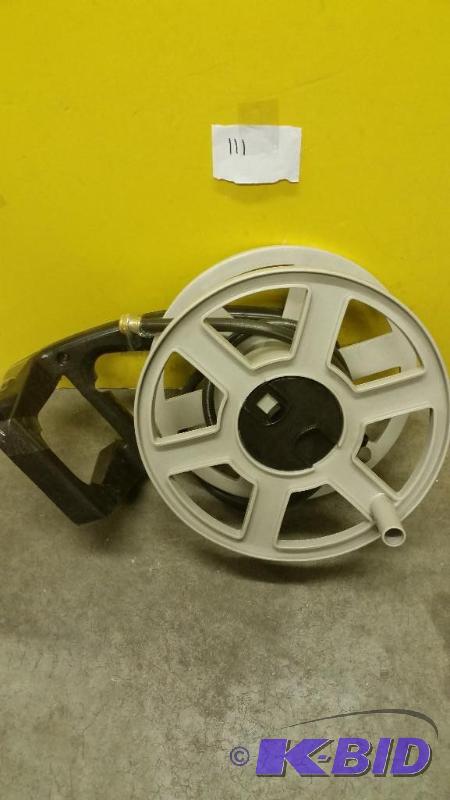 lot 111 image: Wall Mount Hose Reel