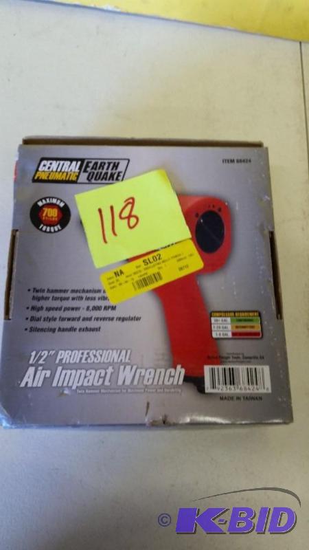 lot 118 image: Air Impact wrench