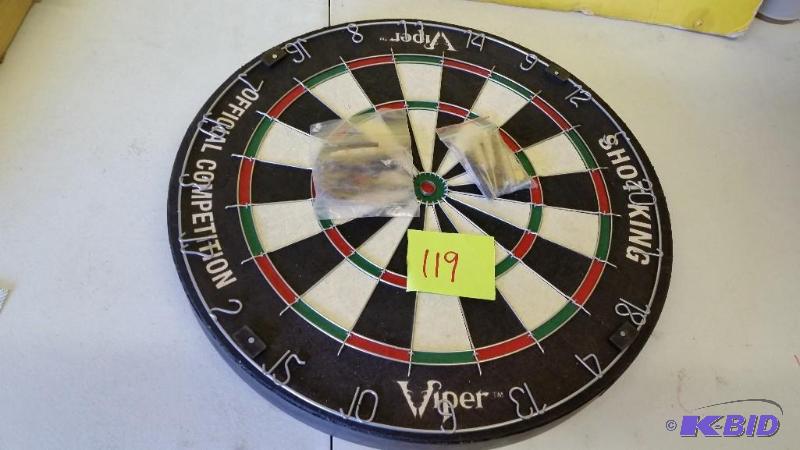 lot 119 image: Dart Board