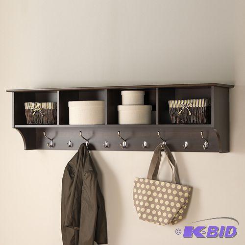 lot 151 image: 60-in. Entryway Cubby Shelf