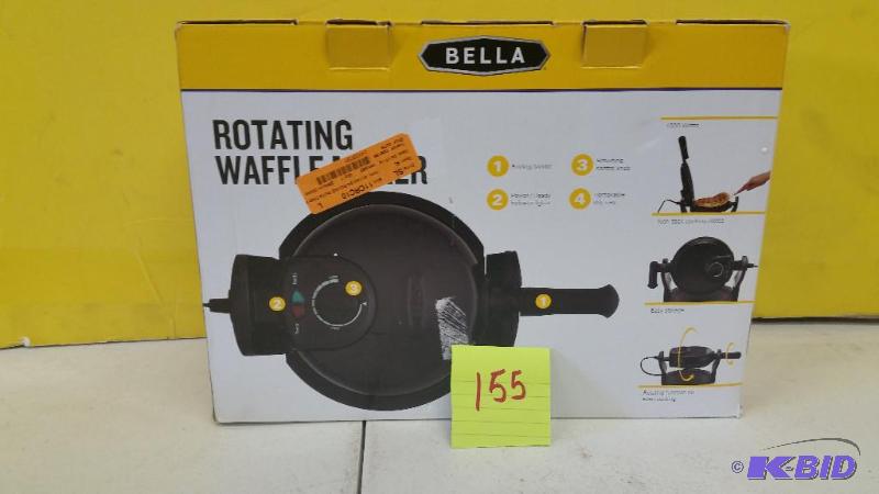 lot 155 image: Bella Rotating Waffle Maker