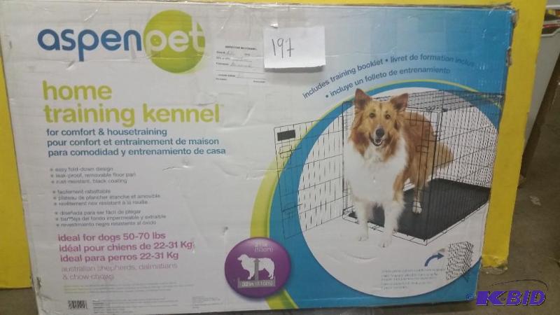 lot 197 image: Aspen Trainning Kennel
