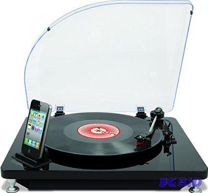 lot 31 image: ION iLP Digital Conversion Turntable for iPhone, iPad and iPod touch