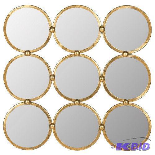 lot 55 image: Square Circle Mirror