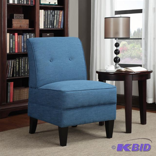 lot 66 image: Chair linen caribbean Blue