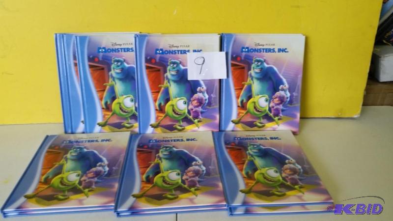 lot 9 image: Lot 12  of Disney Monster Books