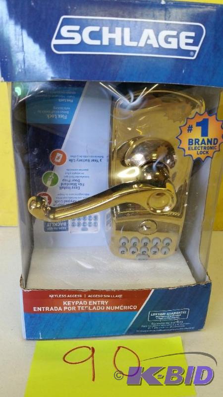 lot 90 image: Schlage key entry