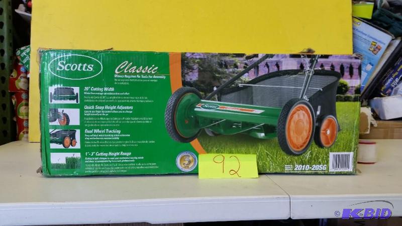 lot 92 image: Classic Mower