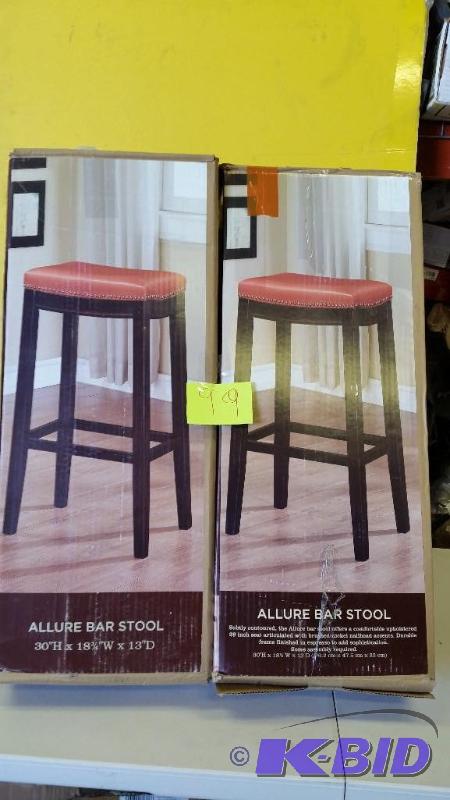 lot 99 image: Lot of 2 Allure Stools