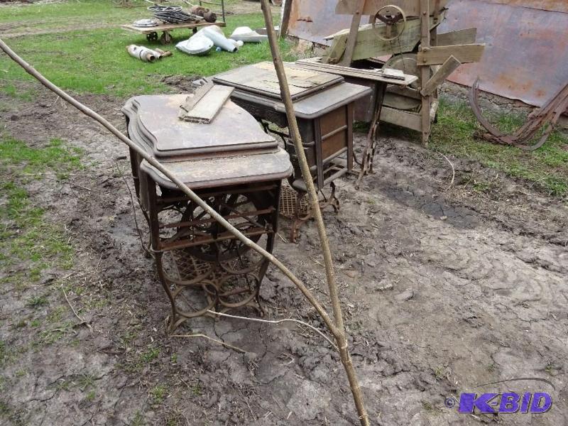 2 Antique Sewing machines