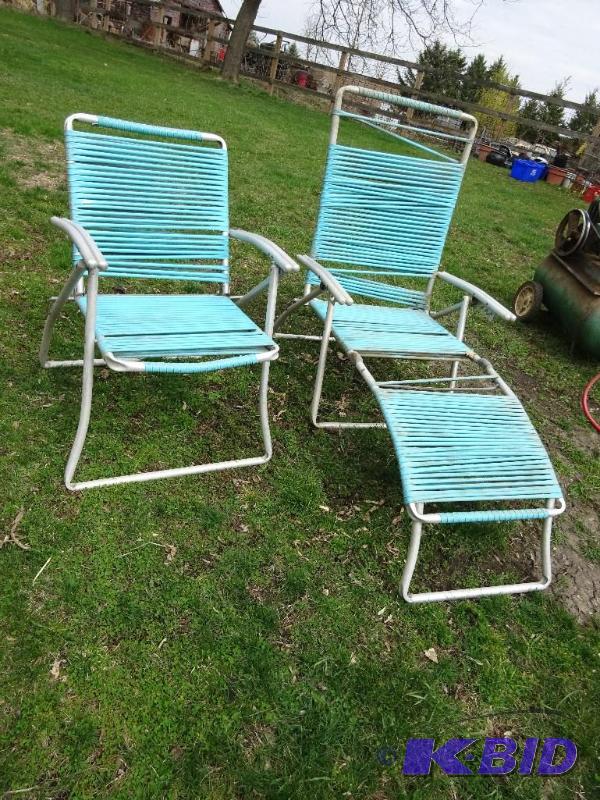 2 Aluminum Lawn Chars