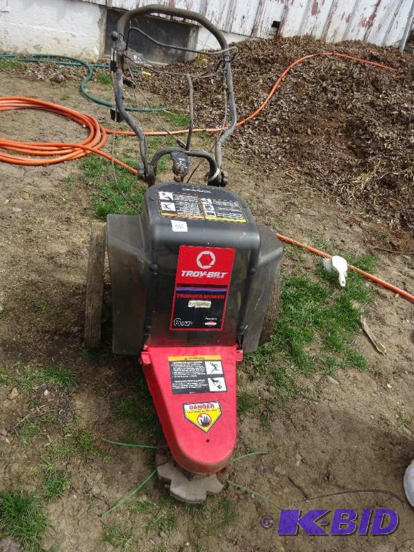 Troy built trimmer mower