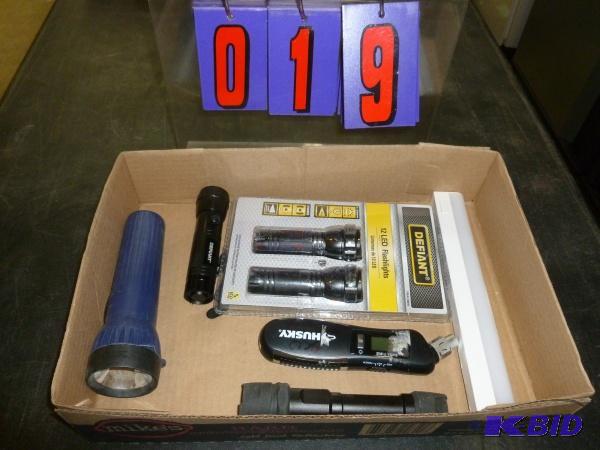 Flat of flashlights. As shown. Terms. Inspect...