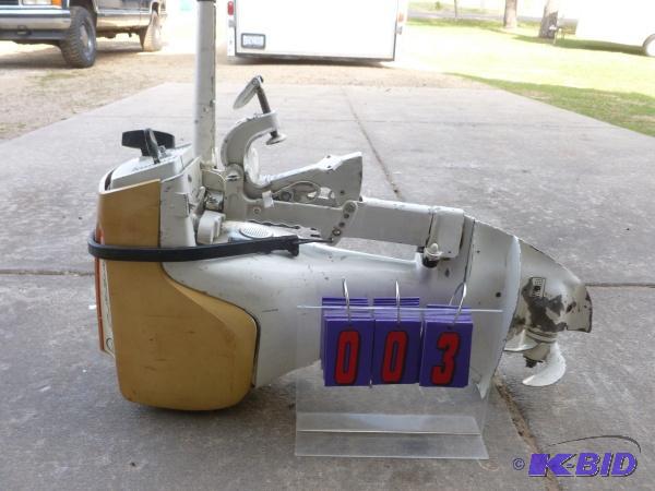 Sears, Ted Williams 7.5 hp outdoor motor. Has...