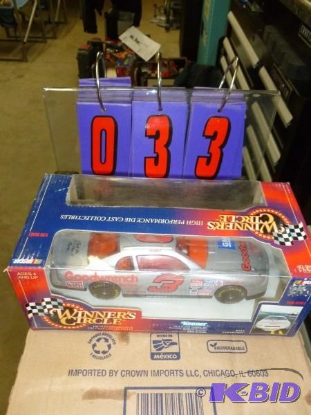 Dale Earnhardt silver select 124 car. As sho...