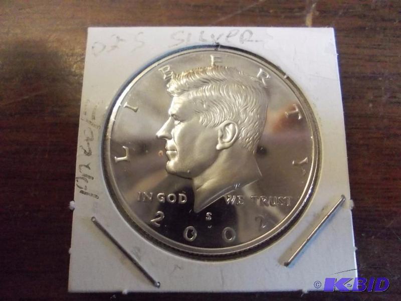 2002 JFK Silver Proof...