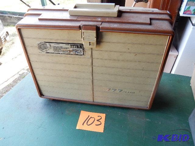 lot 103 image: Fishing Tackle Boxes as pictured.. Contents included