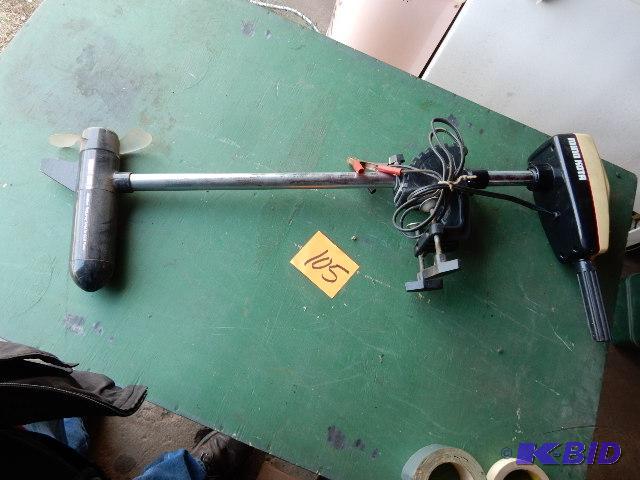 lot 105 image: Minkota trolling Motor