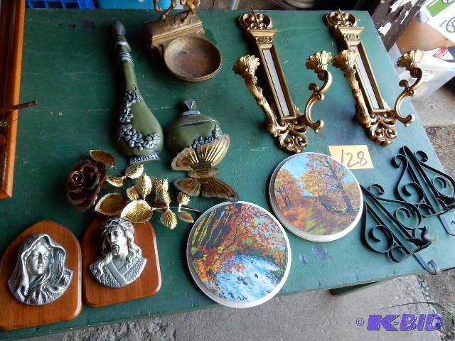 lot 128 image: Misc. items as pictured