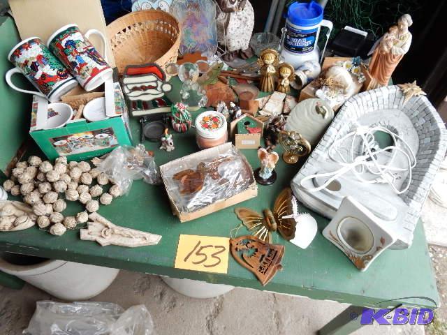 lot 153 image: Misc. items as pictured