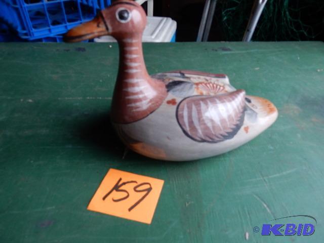 lot 159 image: Nice Pottery Duck