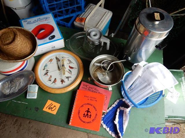 lot 160 image: Misc. items as pictured